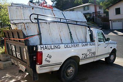 Shed Hauling Example Load